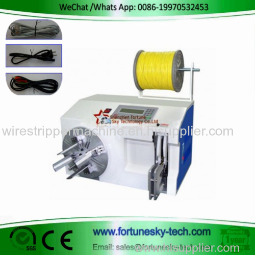Automatic Wire Cable Coiling Tying Machine