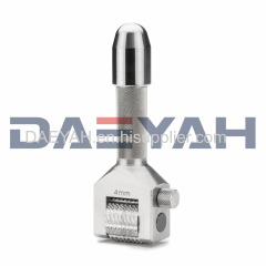 DAEYAH Steel Stamp Automatic Numbering Head Handheld Rotary Wheel Stamp Hot Stamping Dies Number