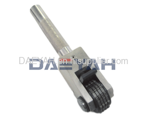 DAEYAH Steel Stamp Automatic Numbering Head Handheld Rotary Wheel Stamp Hot Stamping Dies Number 