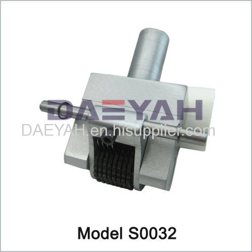 DAEYAH Manual Numbering Head Automatic Numbering Head Handheld Rotary Wheel Stamp Hot Stamping Dies Steel Stamp