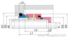 125 WG AK5M Mechanical Seals