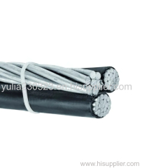 Aluminum Conductor PE/XLPE/PVC Insulation Overhead Service Drop ABC Cable