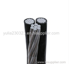 XLPE Insulated Electrical Overhead Service Drop ABC Aluminum Cable