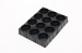 customized PET black plastic blister shipping trays vacuum forming blister packaging tray