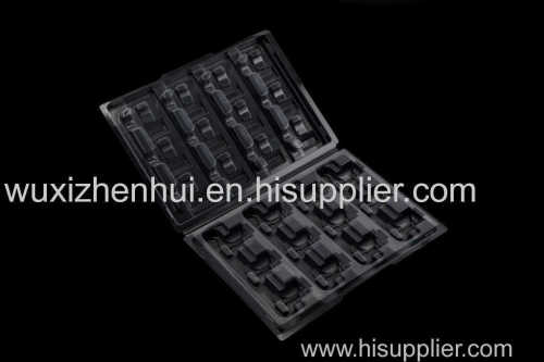 recyclable clear plastic blister trays PVC blister packaging stock clamshells supplier