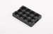 recyclable black plastic blister trays for auto parts vacuum blister packaging trays material PET