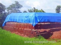 High Density Weaving PE Material Double Sided Coating Strong Isolation PE Tarpaulin Lightweight