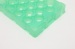 green plastic blister trays for auto parts vacuum forming blister packaging trays material PET