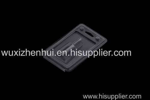recyclable vacuum forming plastic clamshells PET blister double blisters transit trays