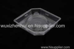 PET recyclable clear plastic insert blister trays vacuum blister stock inner packaging