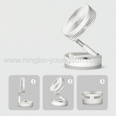2024 New Portable USB Charging Home Camping Fan with Bluetooth Function