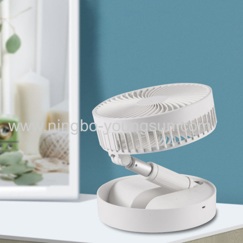 2023 New Portable USB Charging Home Camping Fan with Bluetooth Function