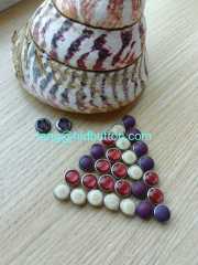 2023 wholesale 18L pearl colorful prong snap button for clothes