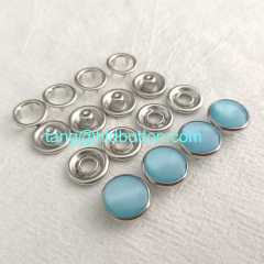 2023 wholesale 18L pearl colorful prong snap button for clothes