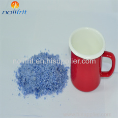 White cover coat enamel frit for cookware