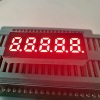 Super bright red small size 5 Digit 7 Segment LED Display Common Anode for Instrument Panel