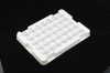 plastic vacuum forming blister trays for bicycle parts blister packaging trays material white PET