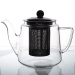 Customized Borosilicate Glass Teapot with 304 Stainless Steel Infuser Strainer