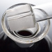 Customized Borosilicate Glass Olive Oil Vinegar Bottle Glass Oil Cruet with Spout