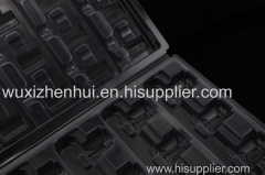 transparent plastic blister inner trays recyclable PET blister packaging stock customized insert containers