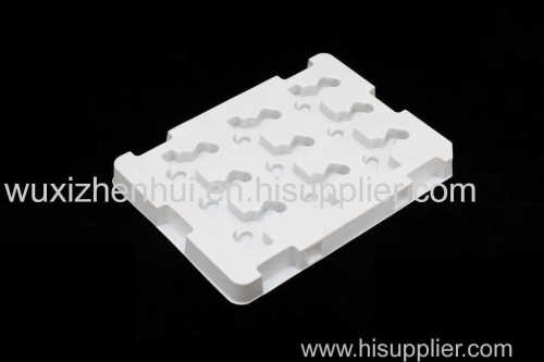 recyclable plastic blister trays blister packaging inner trays for auto parts white PET plastic trays