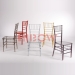 Hotel Furniture Resin Chaise Mariage Wedding Party Chavari Tiffany Chivari Acrylic Chairs for Event