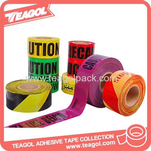 PE Caution & Danger Tape Non-Adhesive