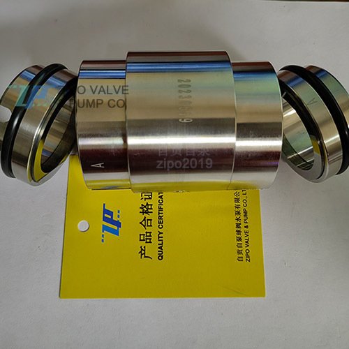 316SS Spring type mechanical seal with tungsten carbide double sealing surface