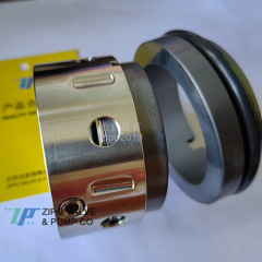 Mechanical seal with single silicon carbide single sealing surface