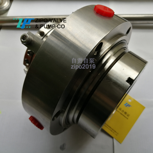 Hard alloy and stainless steel cartridge mechanical seal with single sealing surface or double sealing surface