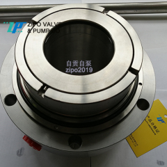 Hard alloy and stainless steel cartridge mechanical seal with single sealing surface or double sealing surface