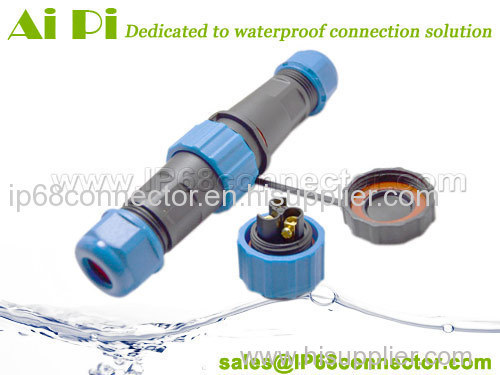 Waterproof Connector and Socket for Outdoor LED Lighting