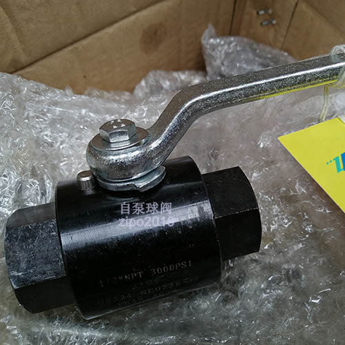 NPT thread mini ball valve cast or forge steel floating ball valve