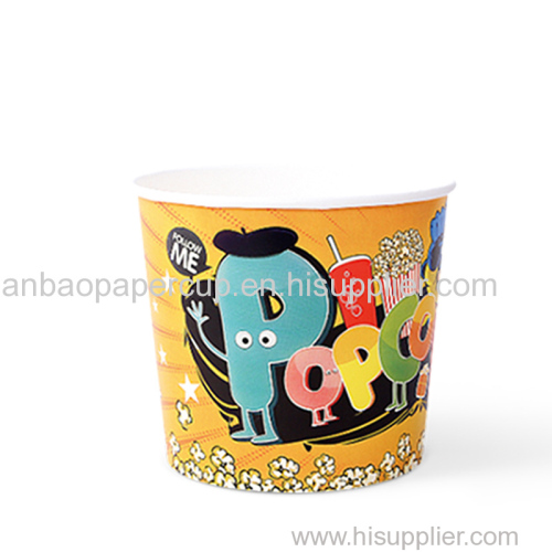 Custom Printing Logo Popcorn Bucket