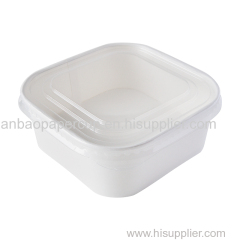 Custom Square Salad Bowl For Takeaway