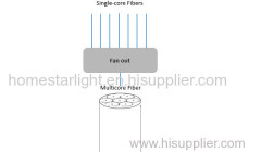 MCF Multicore Fiber Fanout 1