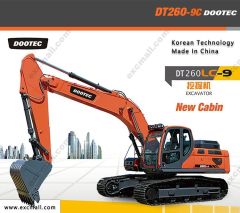 DOOTEC-260 Big Excavator Hydrualic Excavator