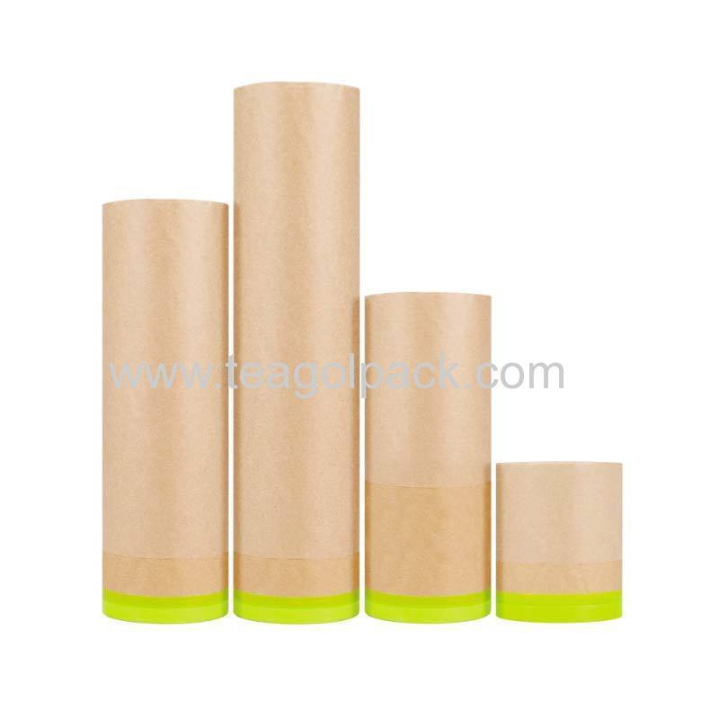 Green And Environmental Protection: Pre-Taped Masking (Kraft) Paper-Poisonless&Tasteless!