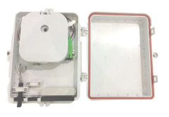 Outdoor MDU Splitter Terminal 8 fibers Optical Network Terminal Box Wall Mount Termination Box