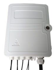 Outdoor FTTx Splitter Terminal 8 fibers Wall Mount Fiber Termination Box Fiber Optic Cable Box