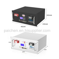 Cabinet type 51.2V250AH solar energy storage system lithium iron phosphate battery