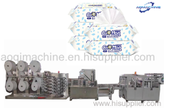 Automatic Medical Alcohol Towel Wet Tissue machine