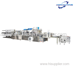 Nonwoven dust bag machine