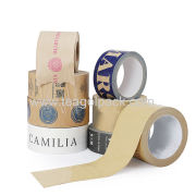 Label,Customize and Enhance Your Packaging with Our Writable&Printable Kraft Paper Tape!