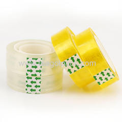 19mmx33M 4PK Stationery Tape Set Clear Office Tape