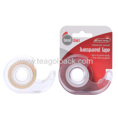 19mmx12.7M Stationery Adhesive Tape Transparent With Dispenser