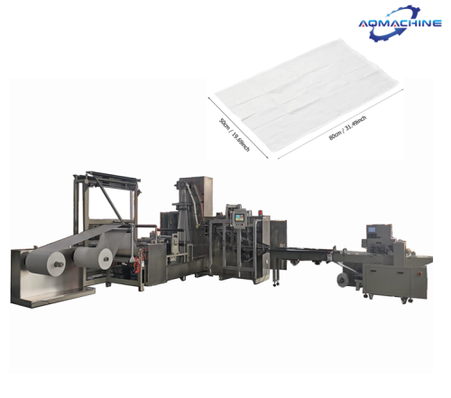 Nonwoven pillow case machine