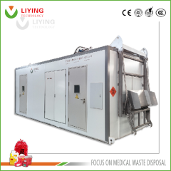 180kg/h Medical Waste Microwave Disinfection Equipment