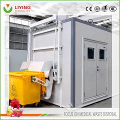 180kg/h Medical Waste Microwave Disinfection Equipment