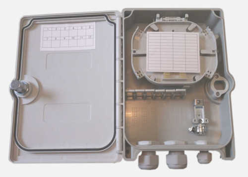 Outdoor 24 fibers Termination Box 12 fibers Wall Mount Termination Box Optical Network Terminal Box